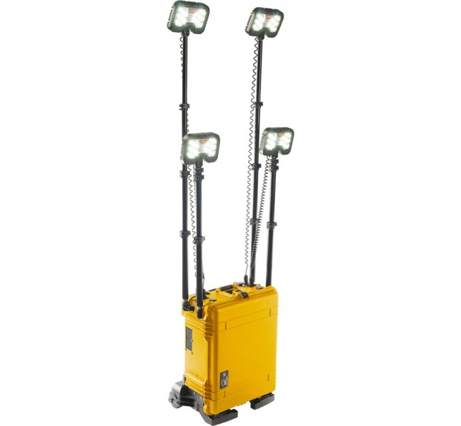 Мобильная осветительная система Peli RALS 9470М с усиленными колесами LED желтый 094700-0012-245E